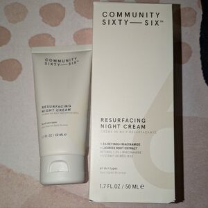 Community Sixty-Six Resurfacing Night Cream - 1.5% Retinol + Niacinamide
